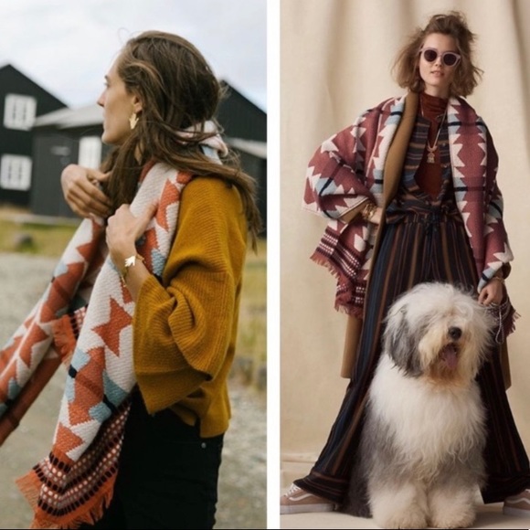 Madewell Accessories - Madewell textured carpet scarf